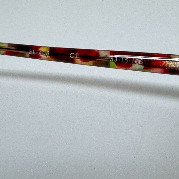 Elegant Red Women's Glasses - Picture 5 of 7